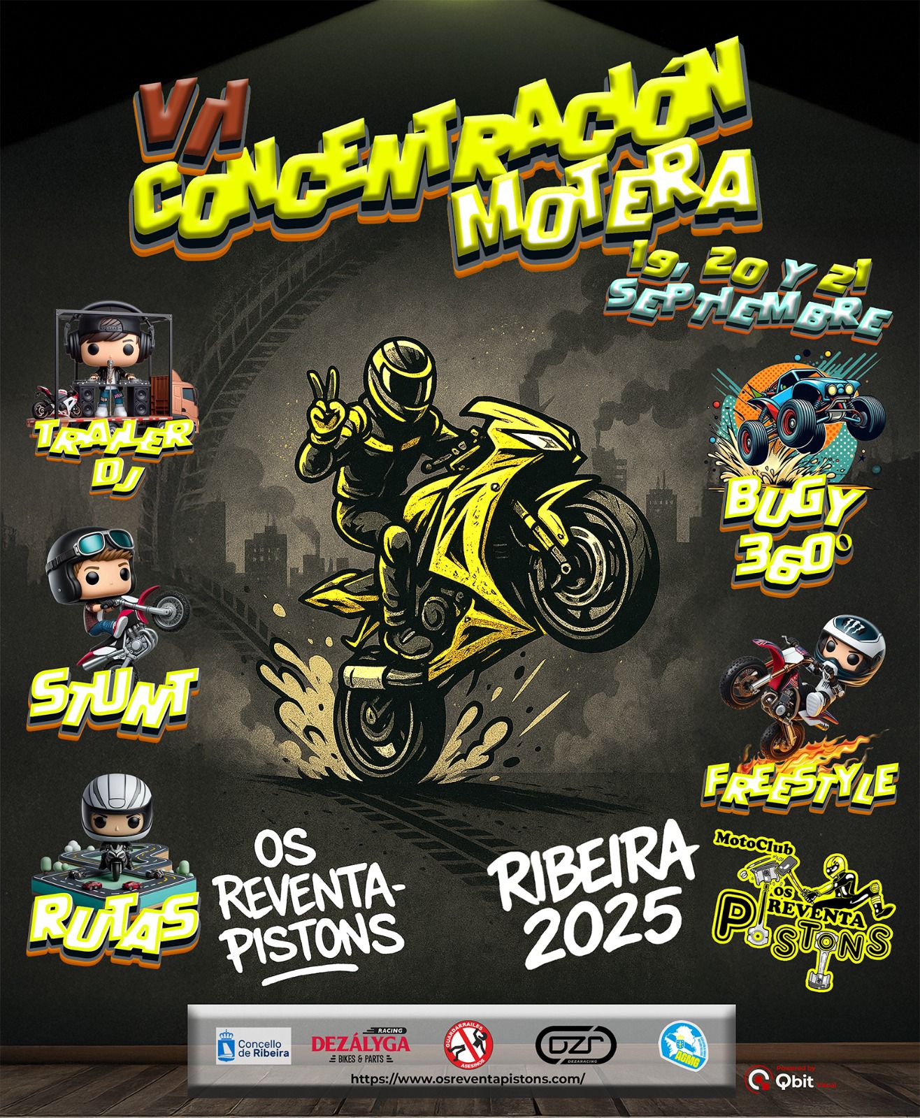 VII CONCENTRACIÓN OS REVENTAPISTÓNS